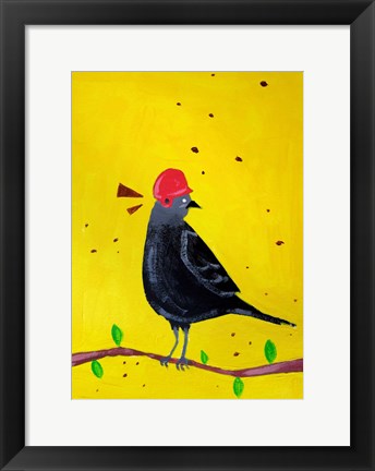 Framed Messenger Bird No. 2 Print