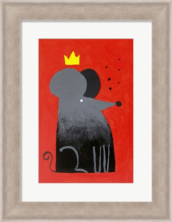 Framed Swiss King Print