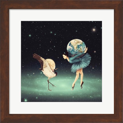 Framed Life is Just a Dance Print