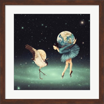 Framed Life is Just a Dance Print