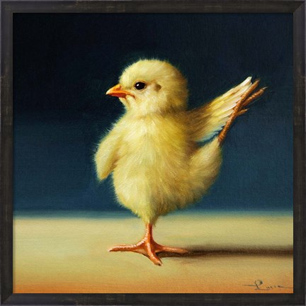 Framed Yoga Chick Dancer II Print