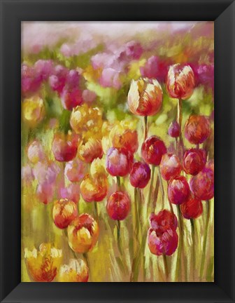 Framed Tulip Sea Print