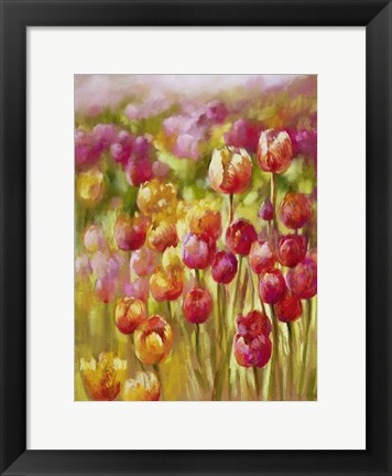 Framed Tulip Sea Print