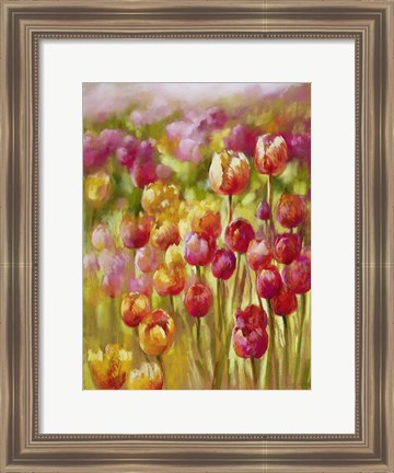 Framed Tulip Sea Print