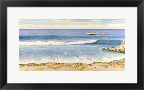 Framed Sul Mare Print