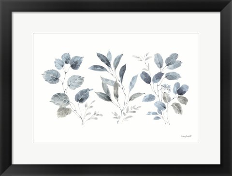 Framed Dancing Leaves I Print