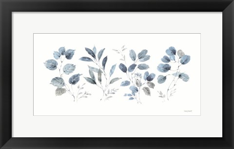 Framed Dancing Leaves II Print