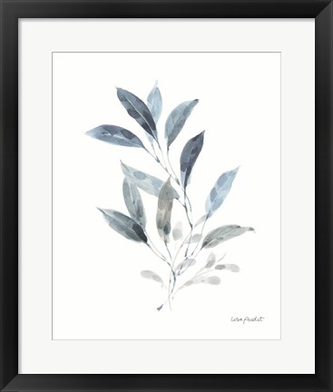 Framed Dancing Leaves VI Print