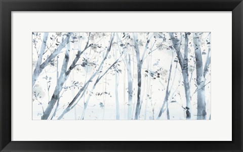 Framed Dancing Leaves VII Print