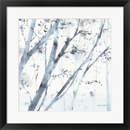 Framed Dancing Leaves IX Print