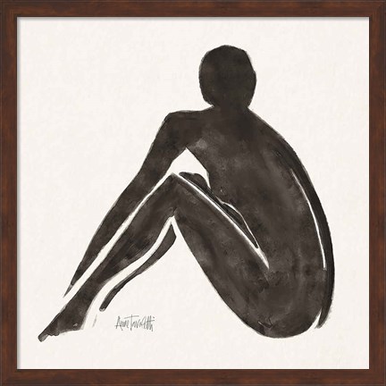 Framed Neutral Nudes IV Print