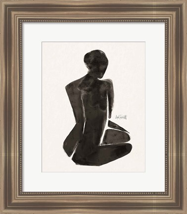 Framed Neutral Nudes I Print