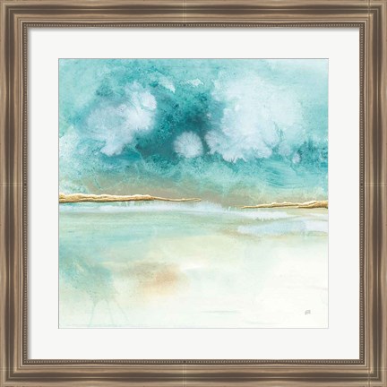 Framed Cumulus Emerald II Print