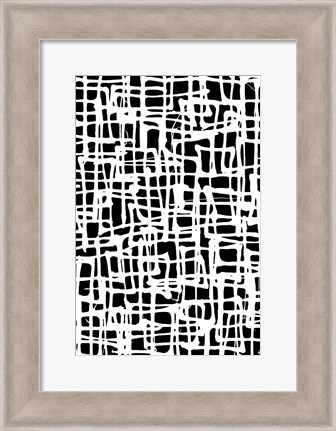 Framed Streets and Alleys Print