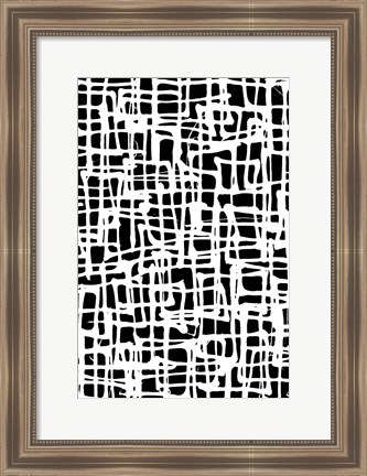 Framed Streets and Alleys Print