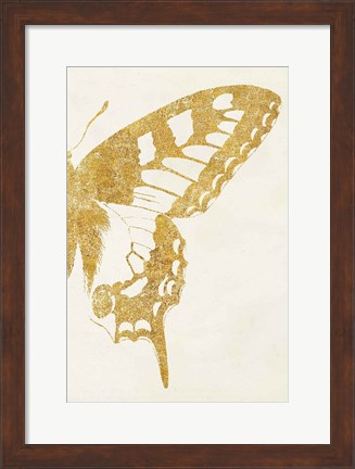 Framed Butterfly Wings II Print