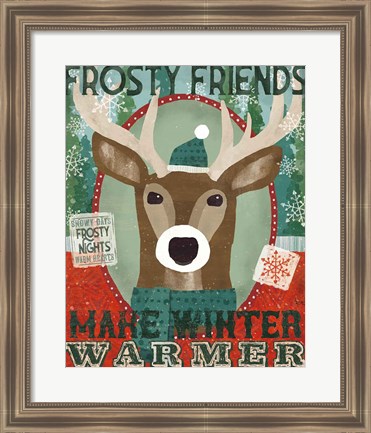 Framed Holiday Likeness III Print