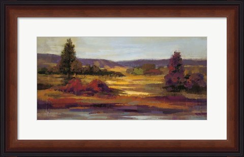 Framed Fall Riverside Crop Print