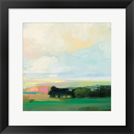 Framed Summer Sky V Print