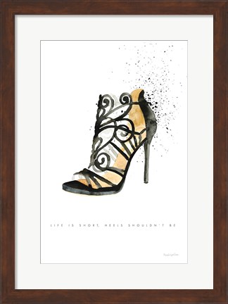 Framed Stiletto Style II Print