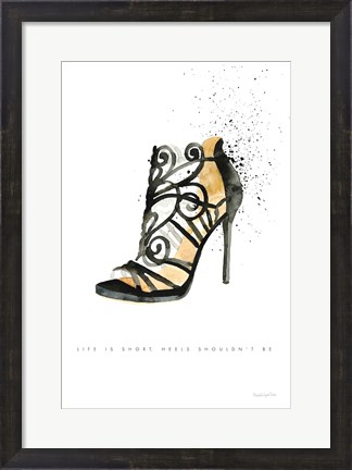 Framed Stiletto Style II Print