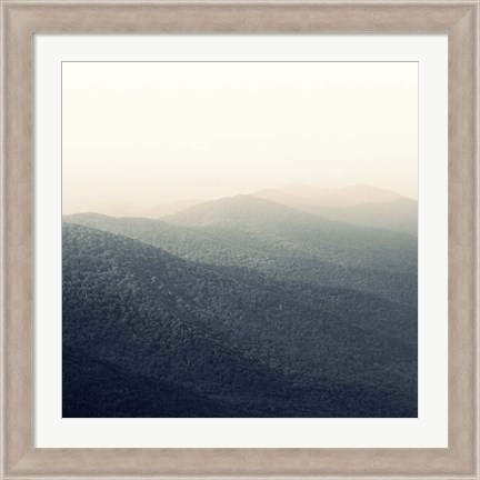 Framed Sunrise, Smoky Mountains Print