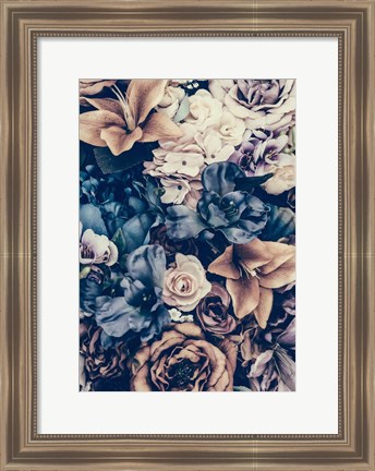 Framed Flower Cluster Print