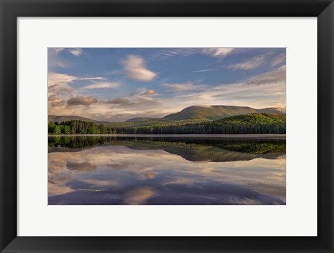 Framed Morning Cooper Lake Print