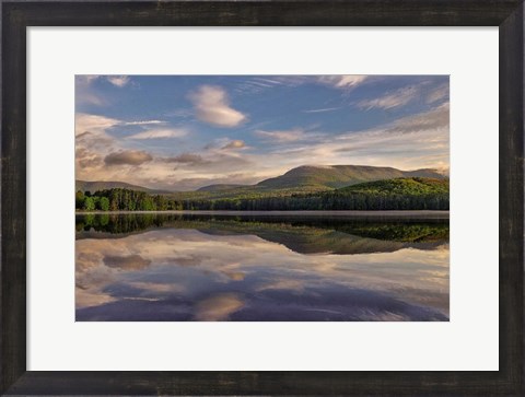 Framed Morning Cooper Lake Print