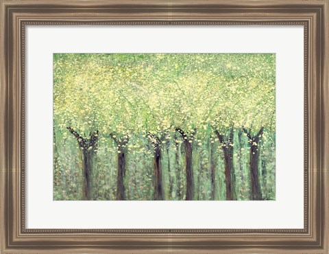 Framed Live Green Trees Print