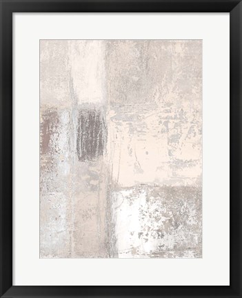 Framed Neutral Autumn Deconstructing II Print