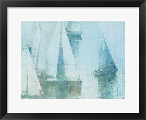 Framed Vintage Sailing II Print