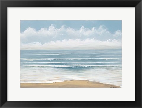 Framed Smooth Waves Print