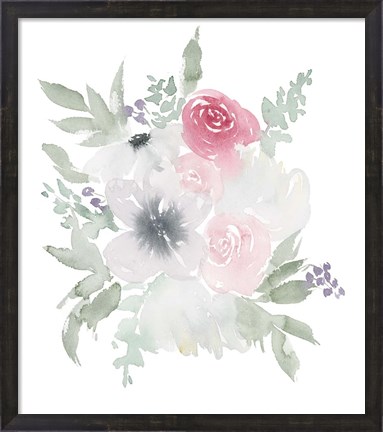 Framed Fleur Bouquet Print