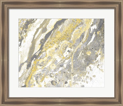 Framed Space Turbulence II Print