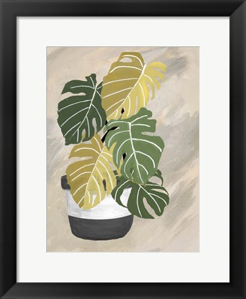 Framed Potted Back To Nature II Print