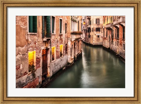 Framed Venice Twilight Print