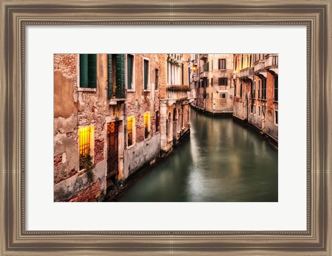 Framed Venice Twilight Print