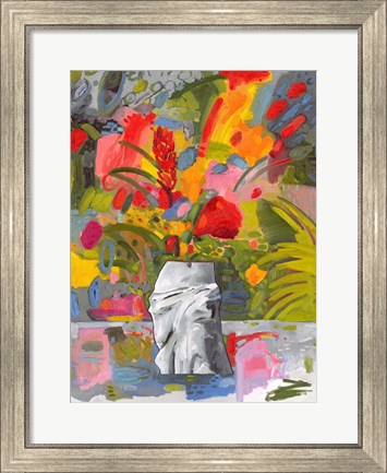 Framed Bright Flora Print