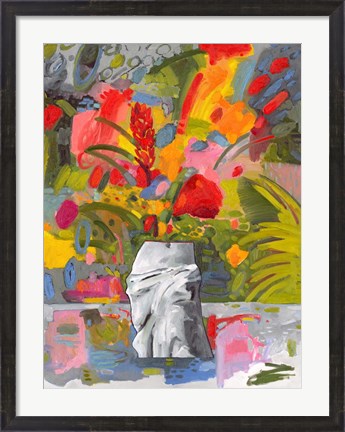 Framed Bright Flora Print