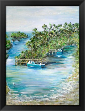 Framed Florida Scene Print