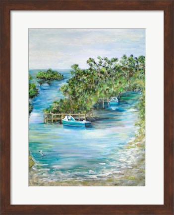 Framed Florida Scene Print