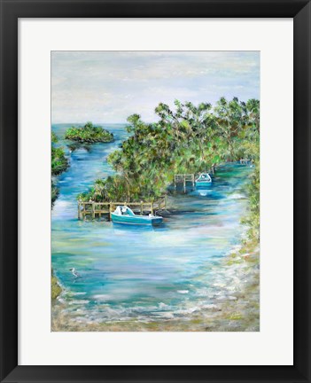 Framed Florida Scene Print