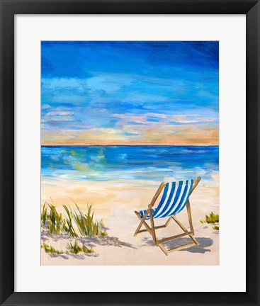 Framed Sling Back Summer II Print