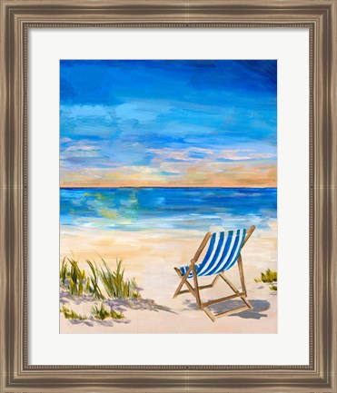 Framed Sling Back Summer II Print