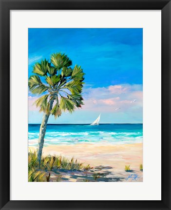 Framed Palm Coast Print