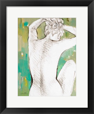 Framed Modern Woman I Print