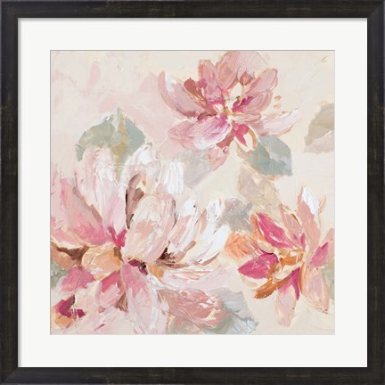 Framed Blushing Spring I Print