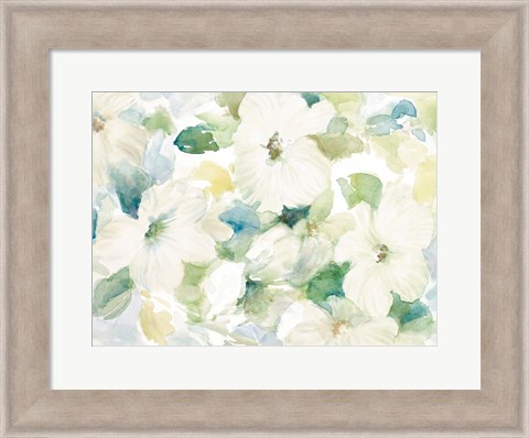 Framed Joyful Garden Print