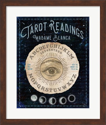 Framed Fortune Reading II Print